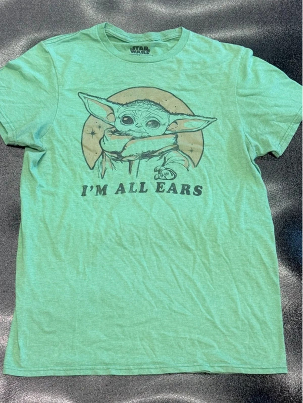 Star Wars Grogu I’m All Ears Graphic T-Shirt Size Small 1289